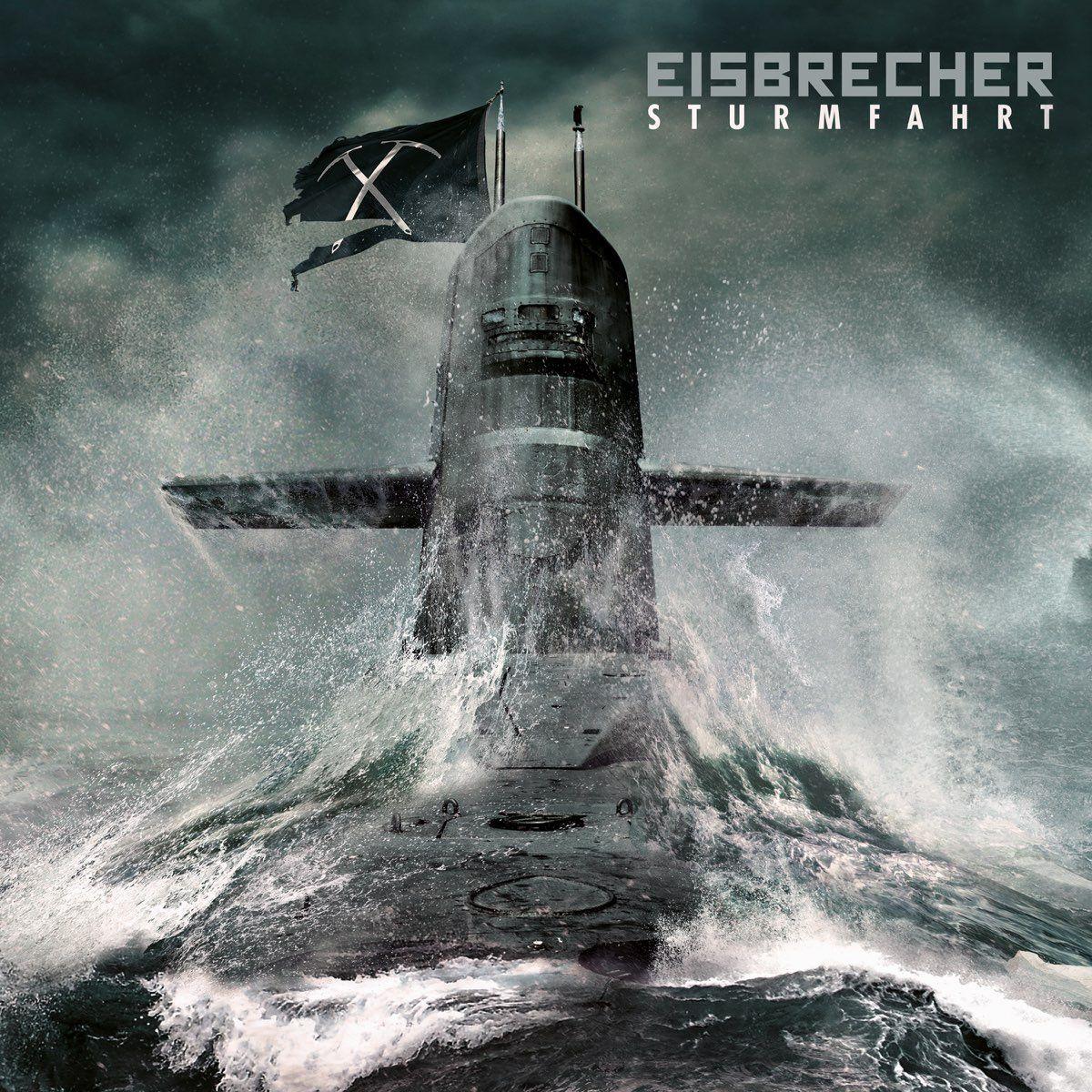 Portada del álbum "Sturmfahrt", de Eisbrecher