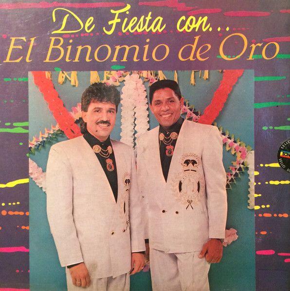 Capa do Álbum "De Fiesta Con El Binomio de Oro", de El Binomio de Oro