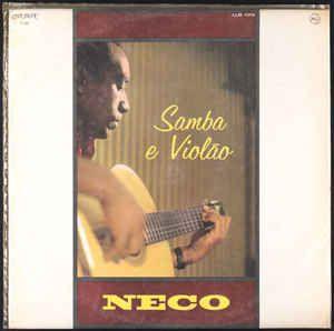 Portada de Álbum "Samba e Violão", de Neco
