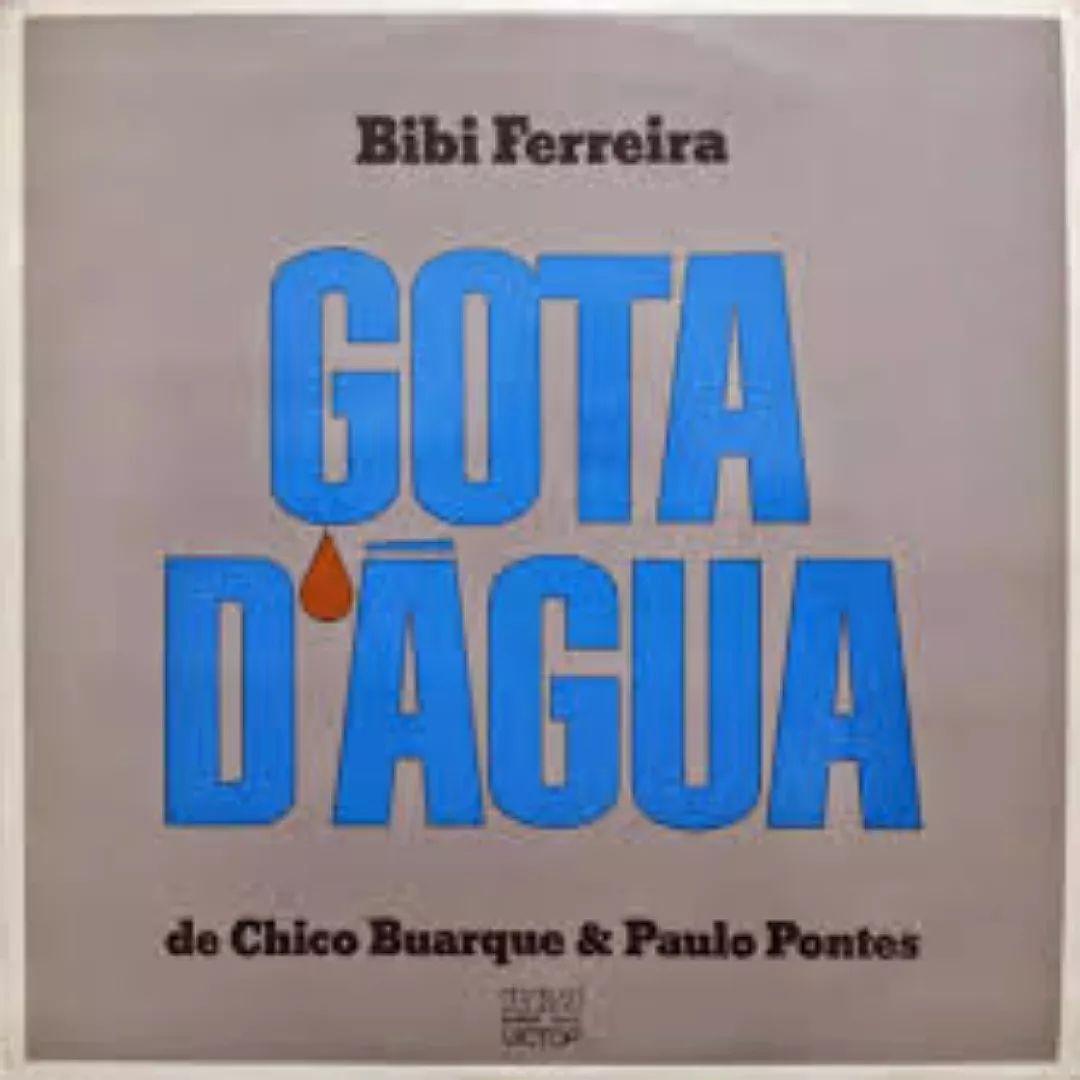 Portada de Álbum "Gota D’Água", de Bibi Ferreira