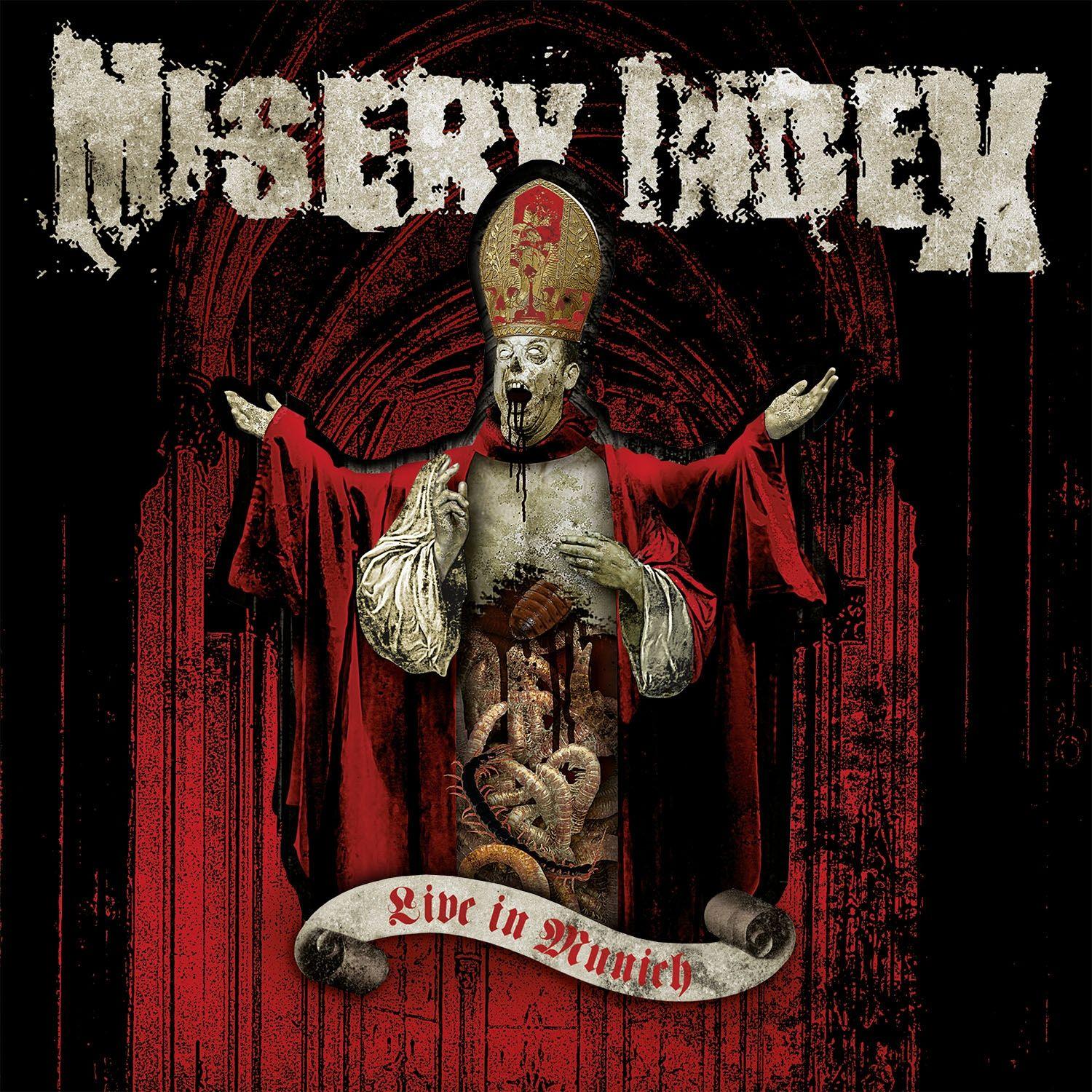 Portada de Álbum "Live In Munich", de Misery Index