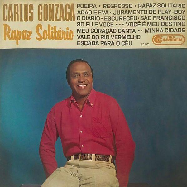 Portada de Álbum "Rapaz Solitário", de Carlos Gonzaga