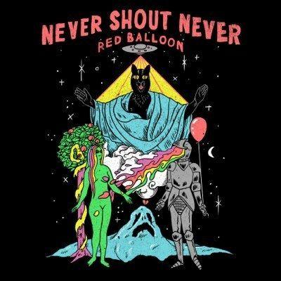 Portada de Álbum "Violet", de Never Shout Never