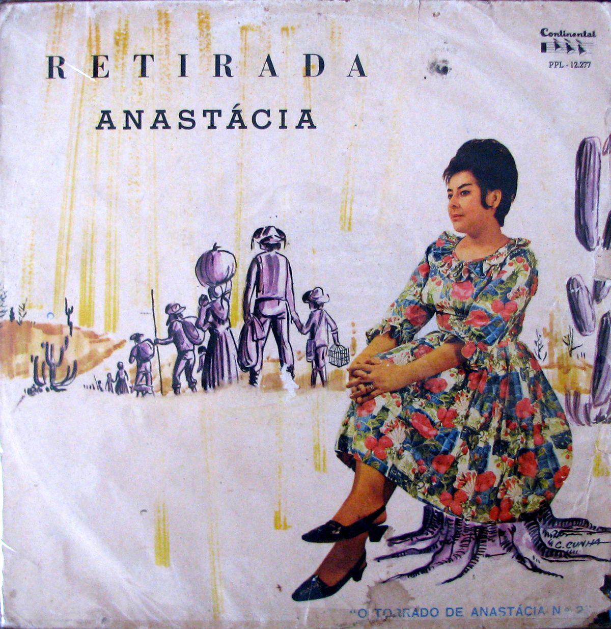 Portada de Álbum "Retirada", de Anastacia (Forró)