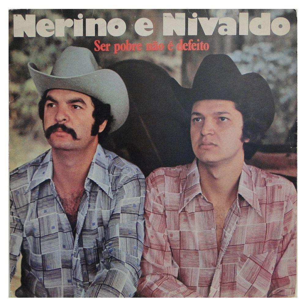 Capa do Álbum "Ser Pobre Não é Defeito", de Nerino e Nivaldo