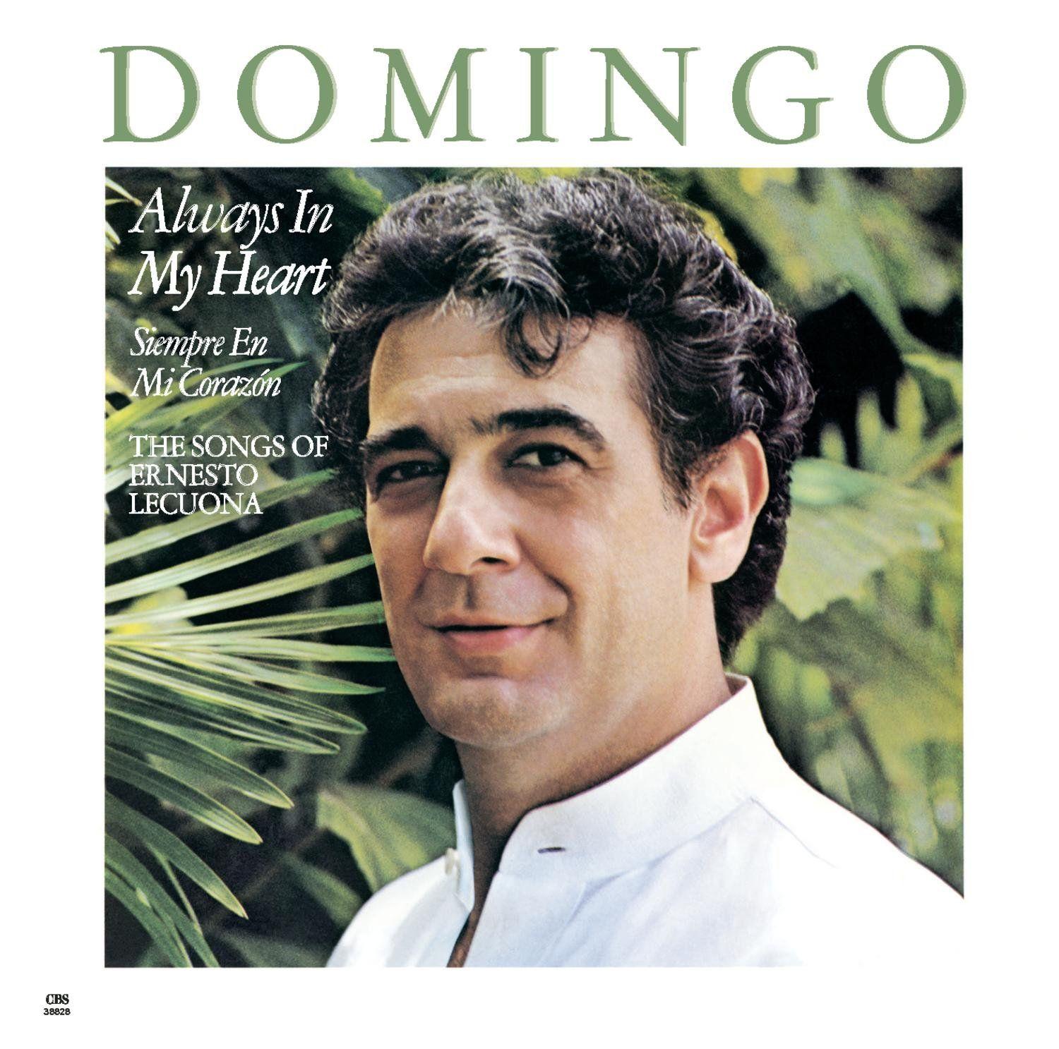 Portada de Álbum "Always In My Heart ", de Plácido Domingo