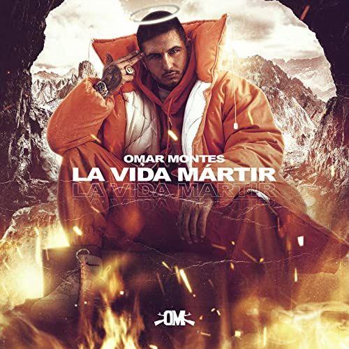 Portada de Álbum "La Vida Mártir", de Omar Montes