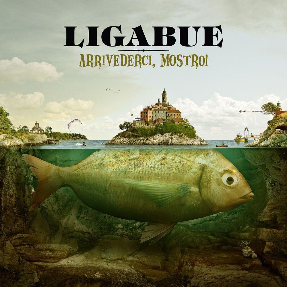 Portada de Álbum "Arrivederci, mostro!", de Luciano Ligabue