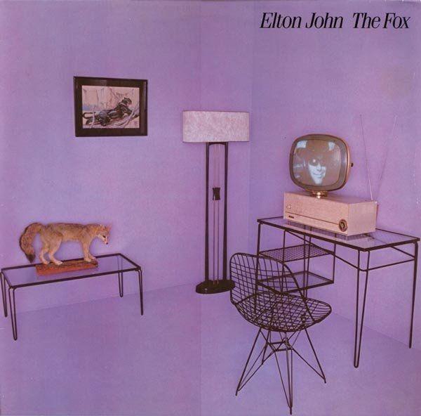 Portada del álbum "The Fox", de Elton John