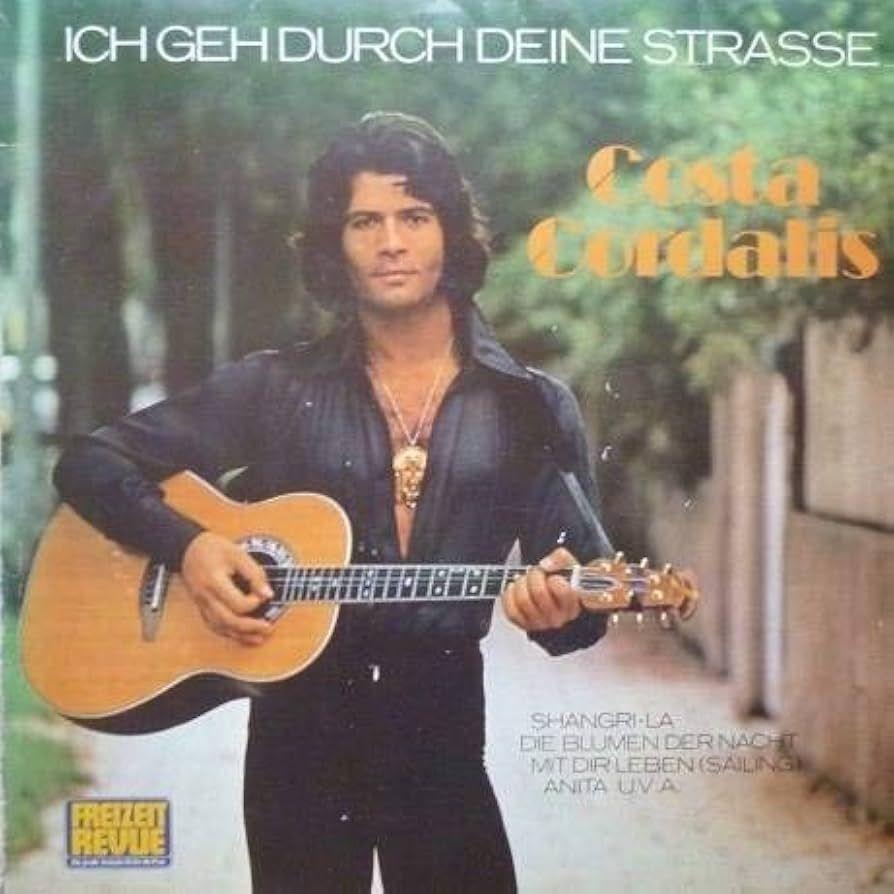 Portada de Álbum "Ich Geh' Durch Deine Strasse", de Costa Cordalis
