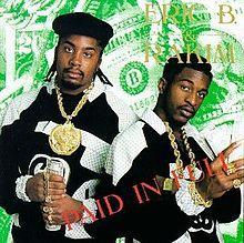 Album cover of "Paid In Full" by Eric B And Rakim