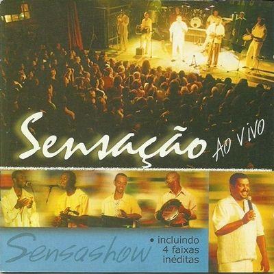 Portada de Álbum "Ao Vivo Sensashow", de Sensação