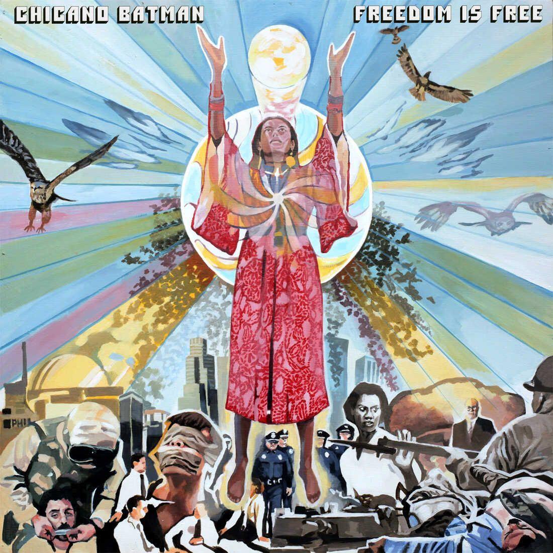 Capa do Álbum "Freedom Is Free", de Chicano Batman
