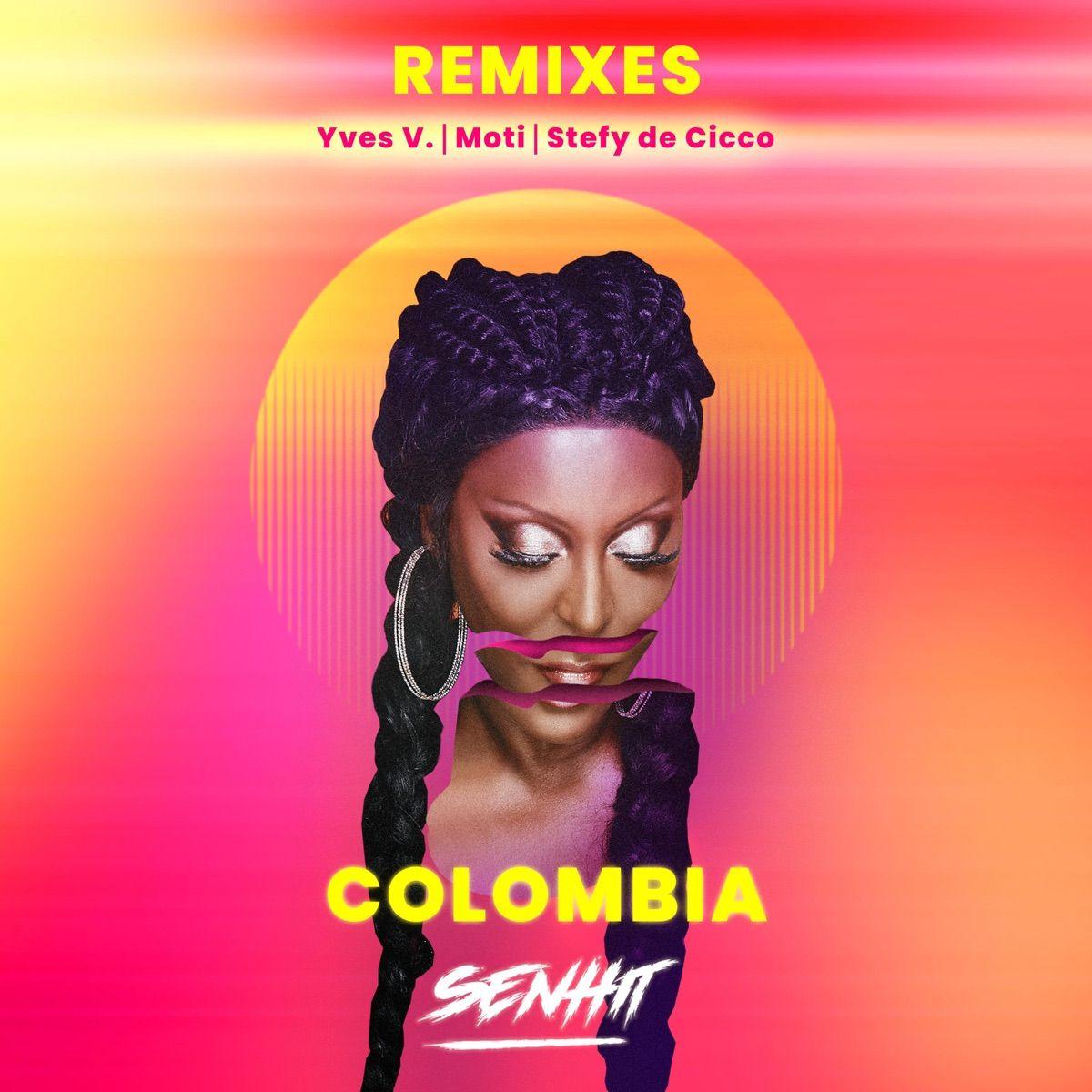 Portada de Álbum "Colombia (The Remixes)", de Senhit