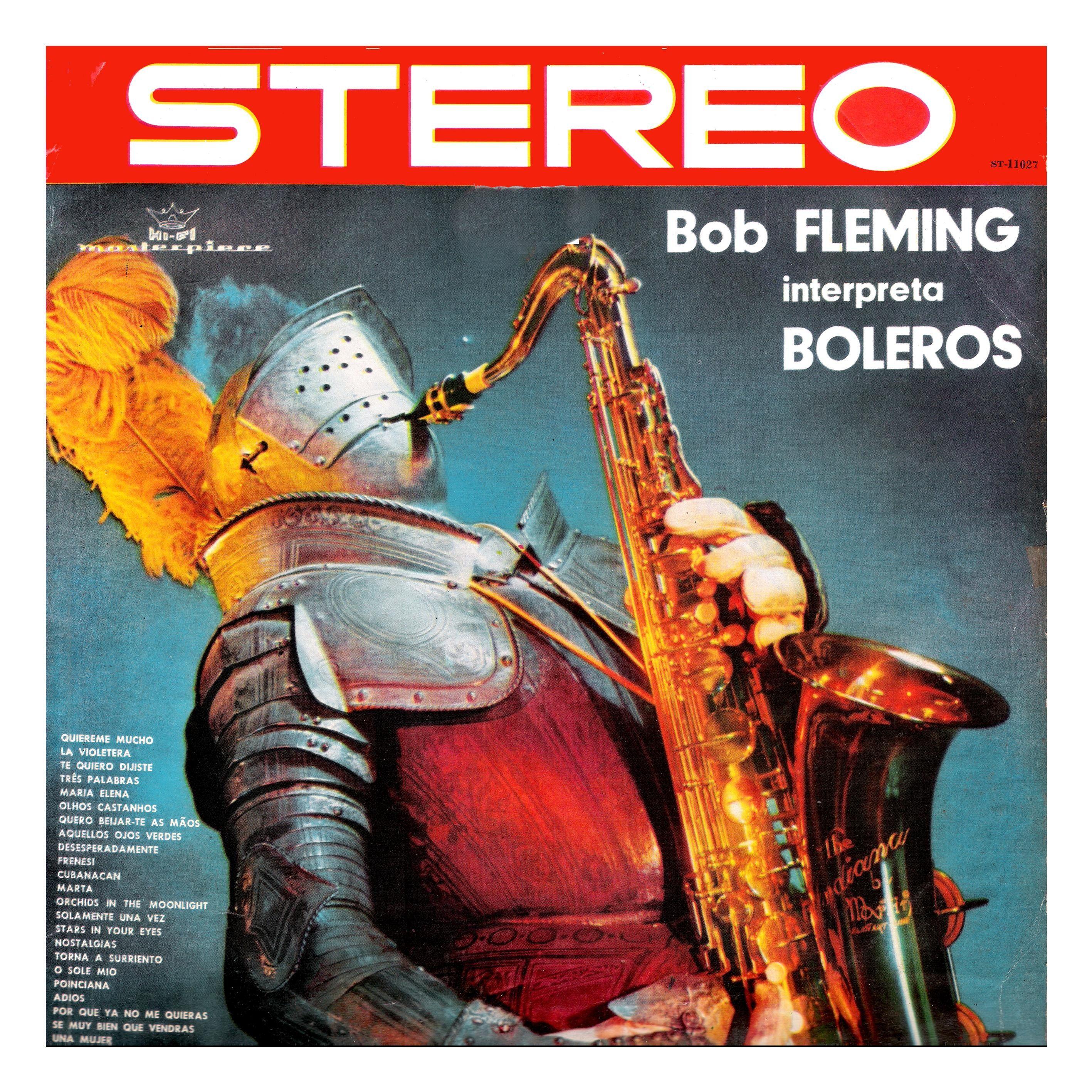 Portada de Álbum "Interpreta Boleros", de Bob Fleming