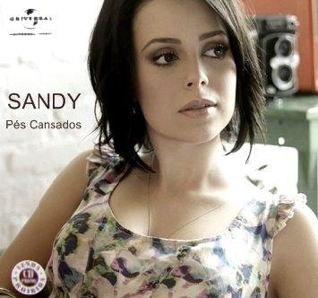 Portada del álbum "Pés Cansados", de Sandy