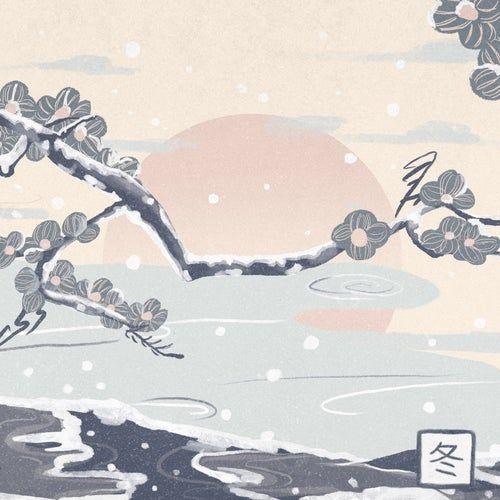 Capa do álbum "WINTER", de C.Y. Ing