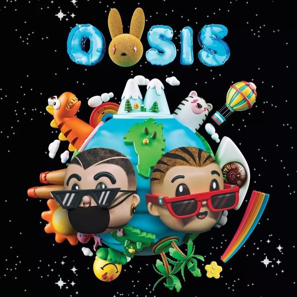 Portada de Álbum "OASIS", de J Balvin