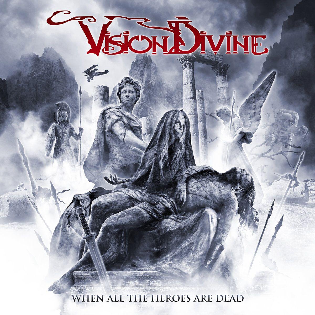 Capa do Álbum "When All the Heroes Are Dead", de Vision Divine