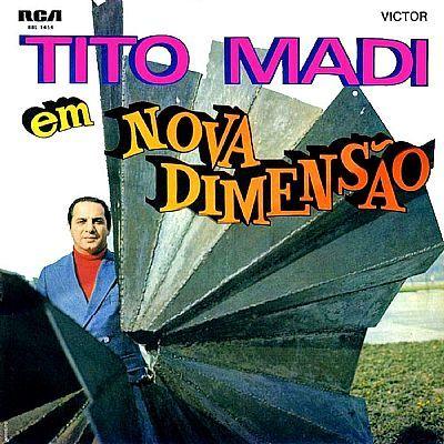 Portada del álbum "Em Nova Dimensão", de Tito Madi