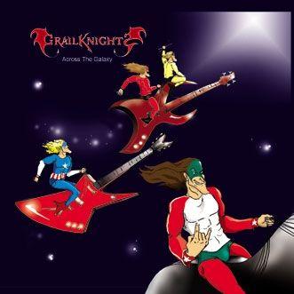 Portada de Álbum "Across the Galaxy", de Grailknights