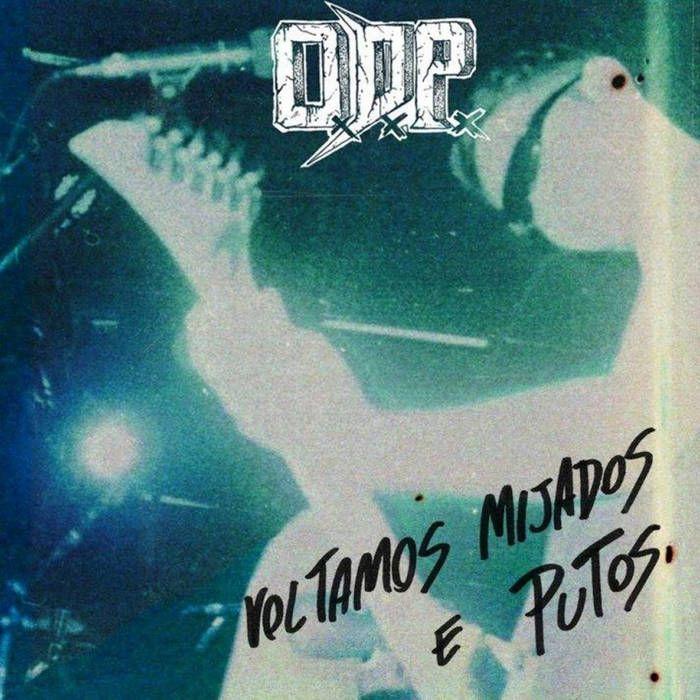 Portada de Álbum "Voltamos Mijados e Putos", de Orgasmo de Porco