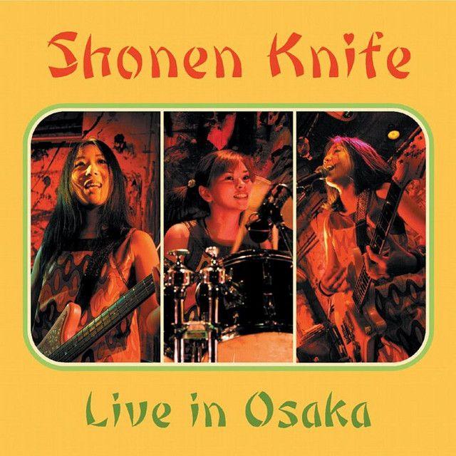 Capa do Álbum "Live In Osaka", de Shonen Knife