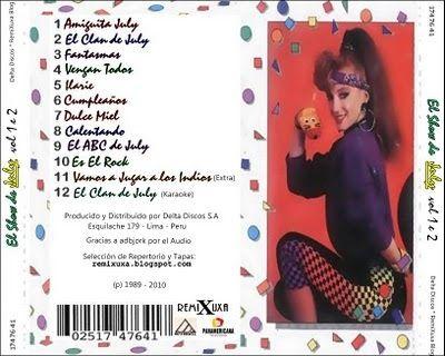 Capa do Álbum "El Show de July (Vol.2)", de July