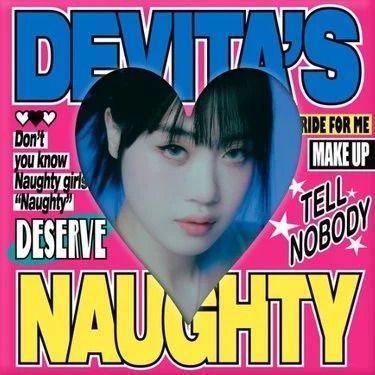 Capa do Álbum "Naughty", de DeVita