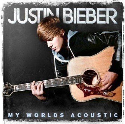 Capa do Álbum "My Worlds Acoustic", de Justin Bieber