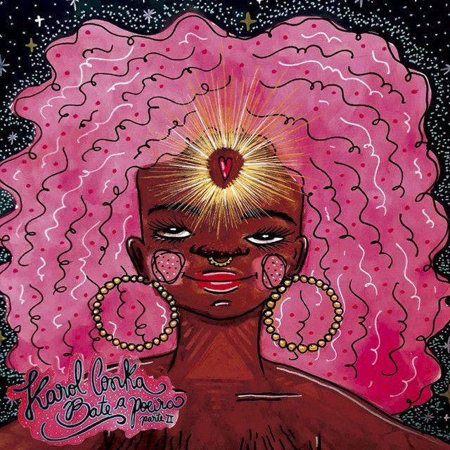 Capa do Single/EP "Bate a Poeira II", de Karol Conká