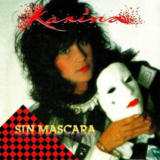 Capa do Álbum "Sin Máscara", de Karina (VE)