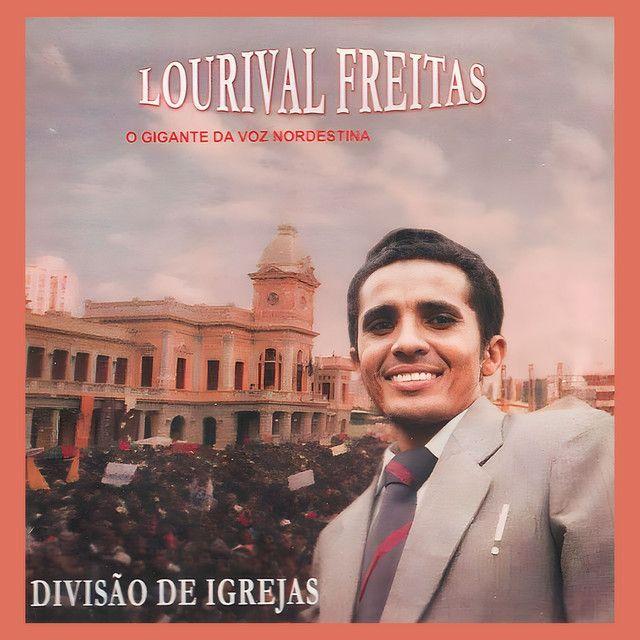 Portada de Álbum "Divisão de Igrejas", de Lourival Freitas