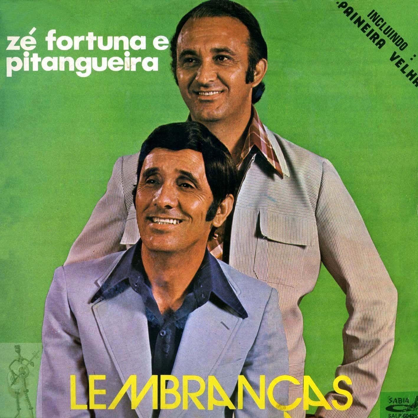 Portada de Álbum "Lembranças ", de Zé Fortuna & Pitangueira
