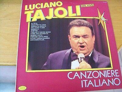 Portada de Álbum "Canzoniere Italiano", de Luciano Tajoli