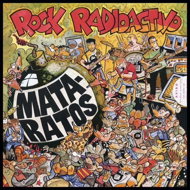 Portada de Álbum "Rock Radioactivo", de Mata-Ratos