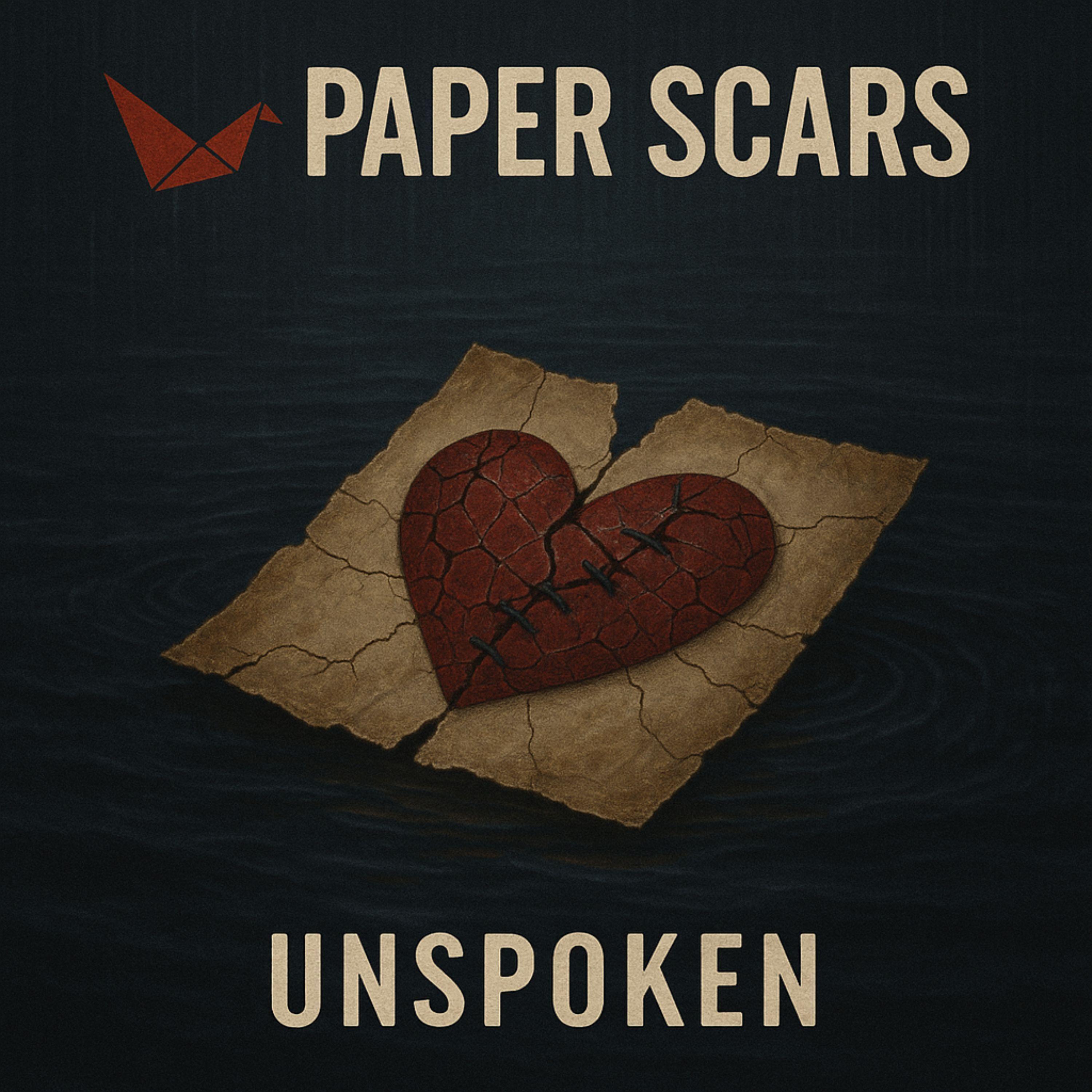 Portada de Sencillo/EP "Unspoken", de Paper Scars