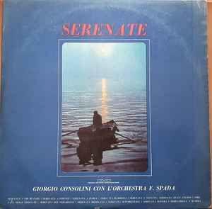 Capa do álbum "Serenate Accompagnato Dall' Orchestra Spada", de Giorgio Consolini