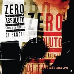 Album cover of "Sotto Una Pioggia di Parole" by Zero Assoluto