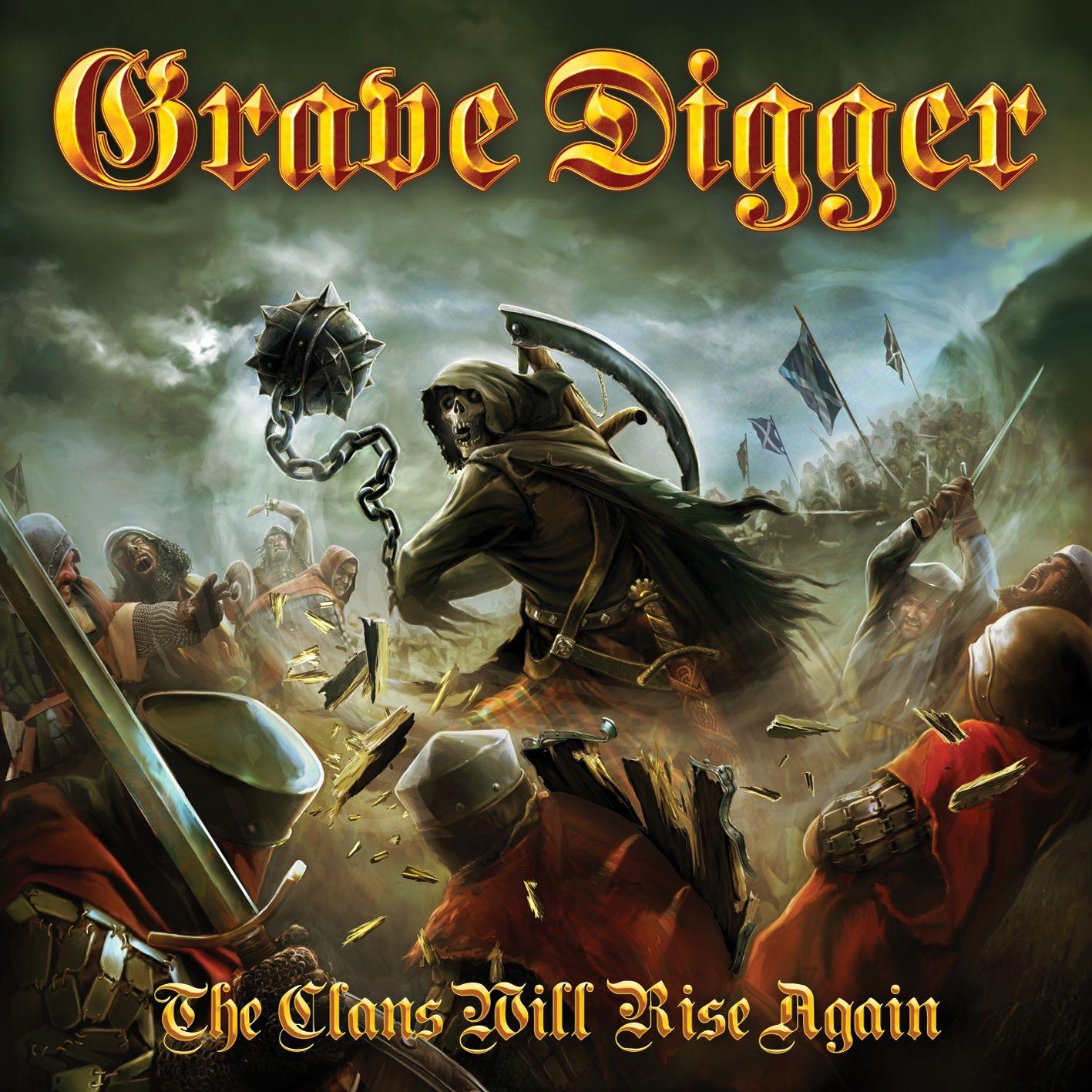 Portada de Álbum "The Clans Will Rise Again", de Grave Digger
