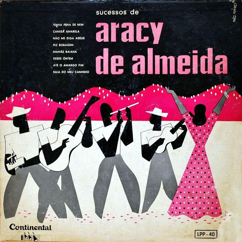 Portada de Álbum "Sucessos de Aracy de Almeida", de Aracy de Almeida