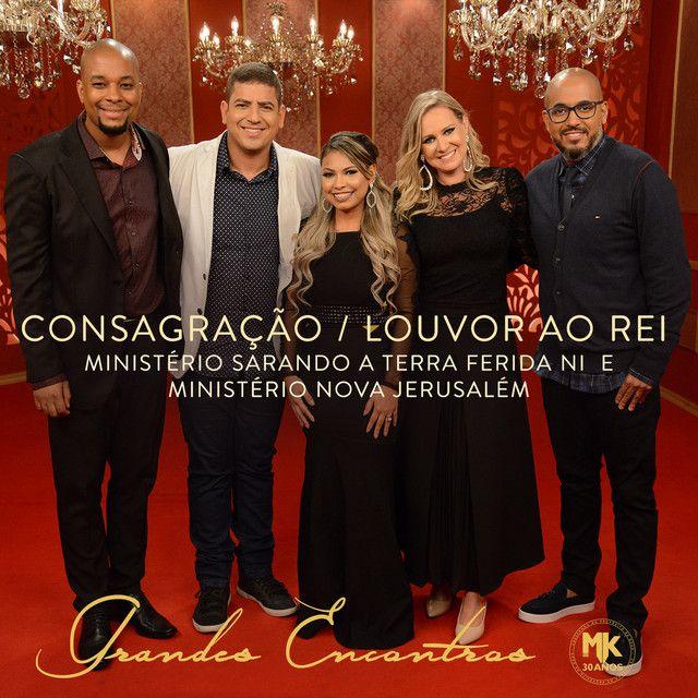 Single/EP cover of "Consagracao/ Louvor ao Rei (part. Ministerio Nova Jerusalém)" by Ministério Sarando a Terra Ferida