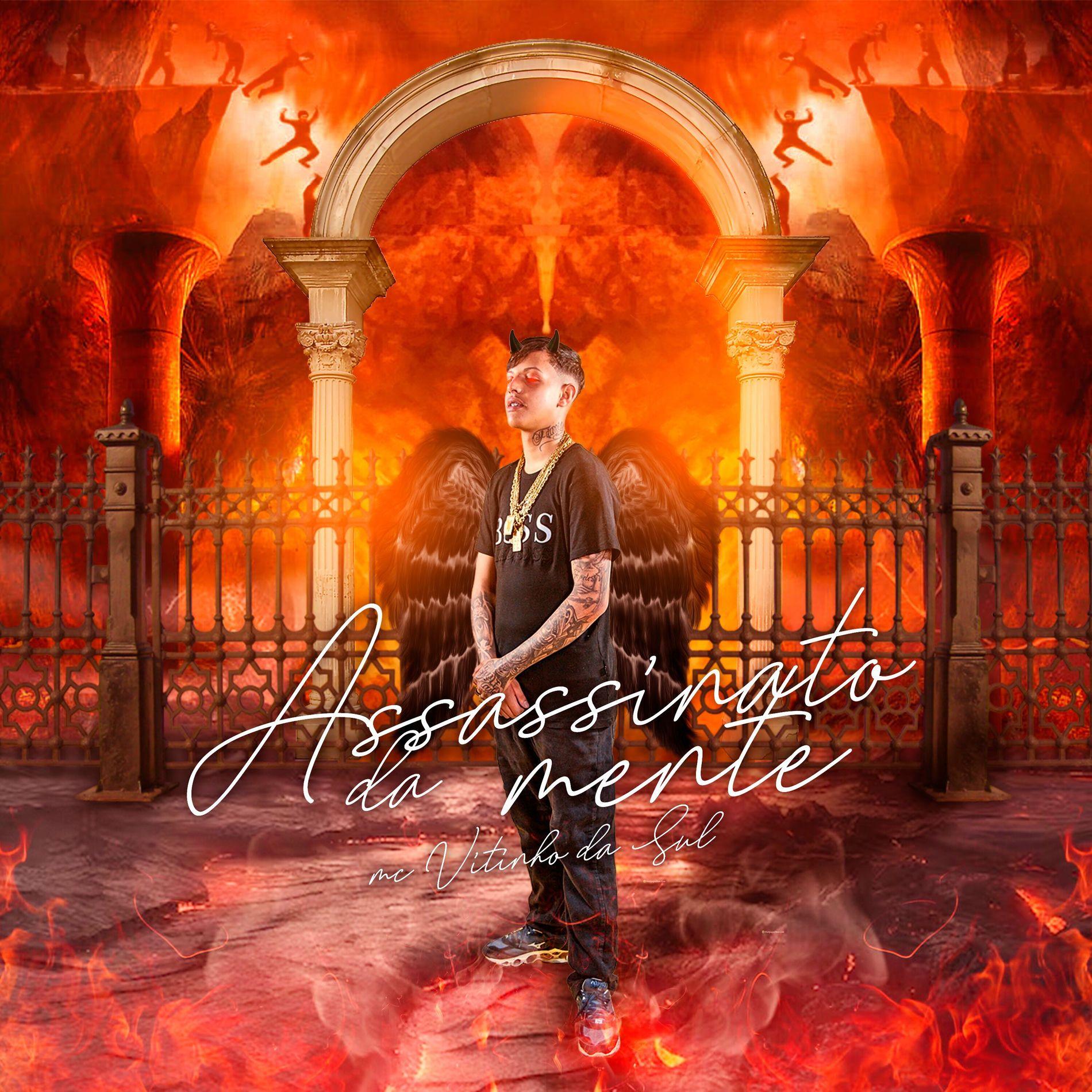 Portada de Sencillo/EP "Assassinato da Mente", de MC Vitinho Da Sul