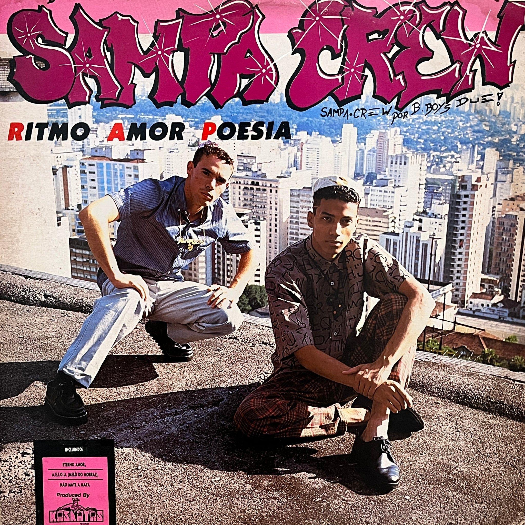 Capa do Álbum "Ritmo Amor e Poesia", de Sampa Crew
