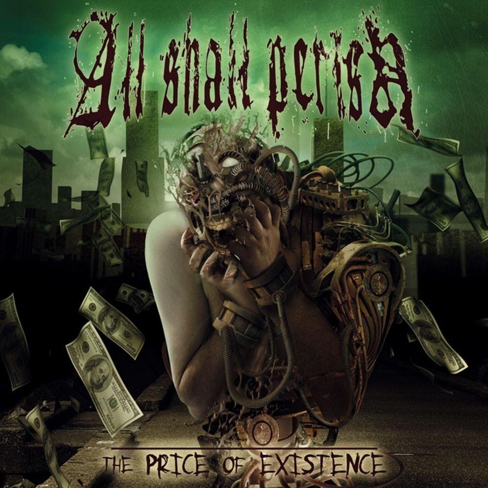 Capa do Álbum "The Price of Existence", de All Shall Perish