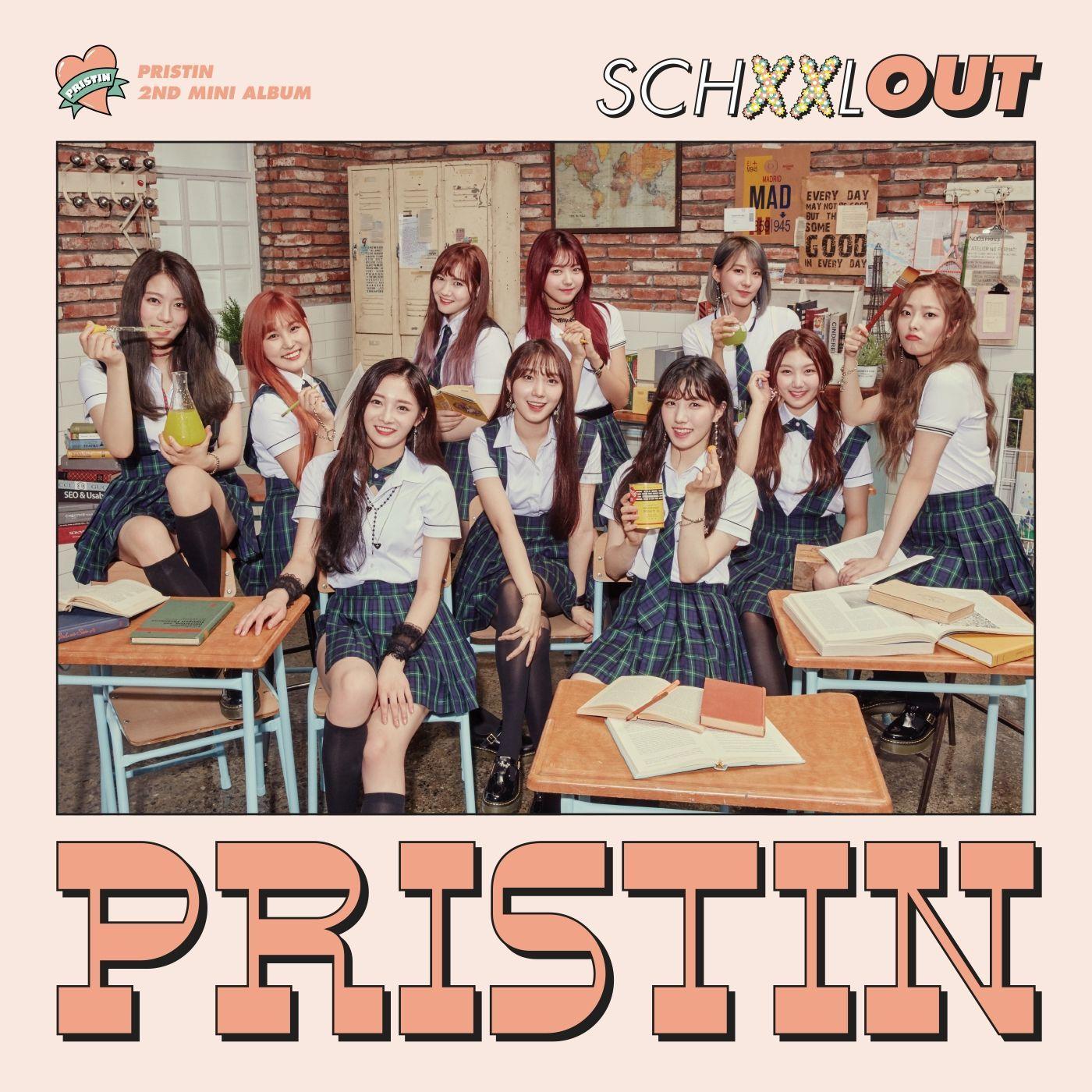 Capa do Single/EP "SCHXXL OUT", de Pristin