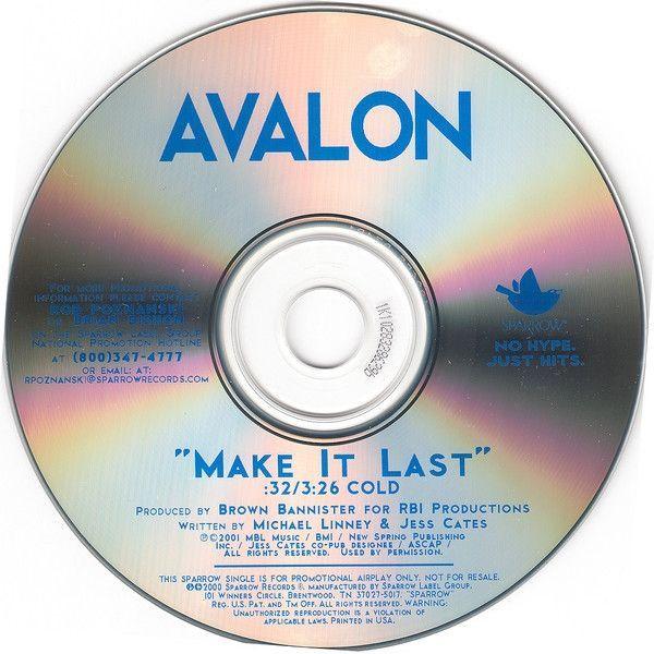 Capa do álbum "Make It Last", de Avalon