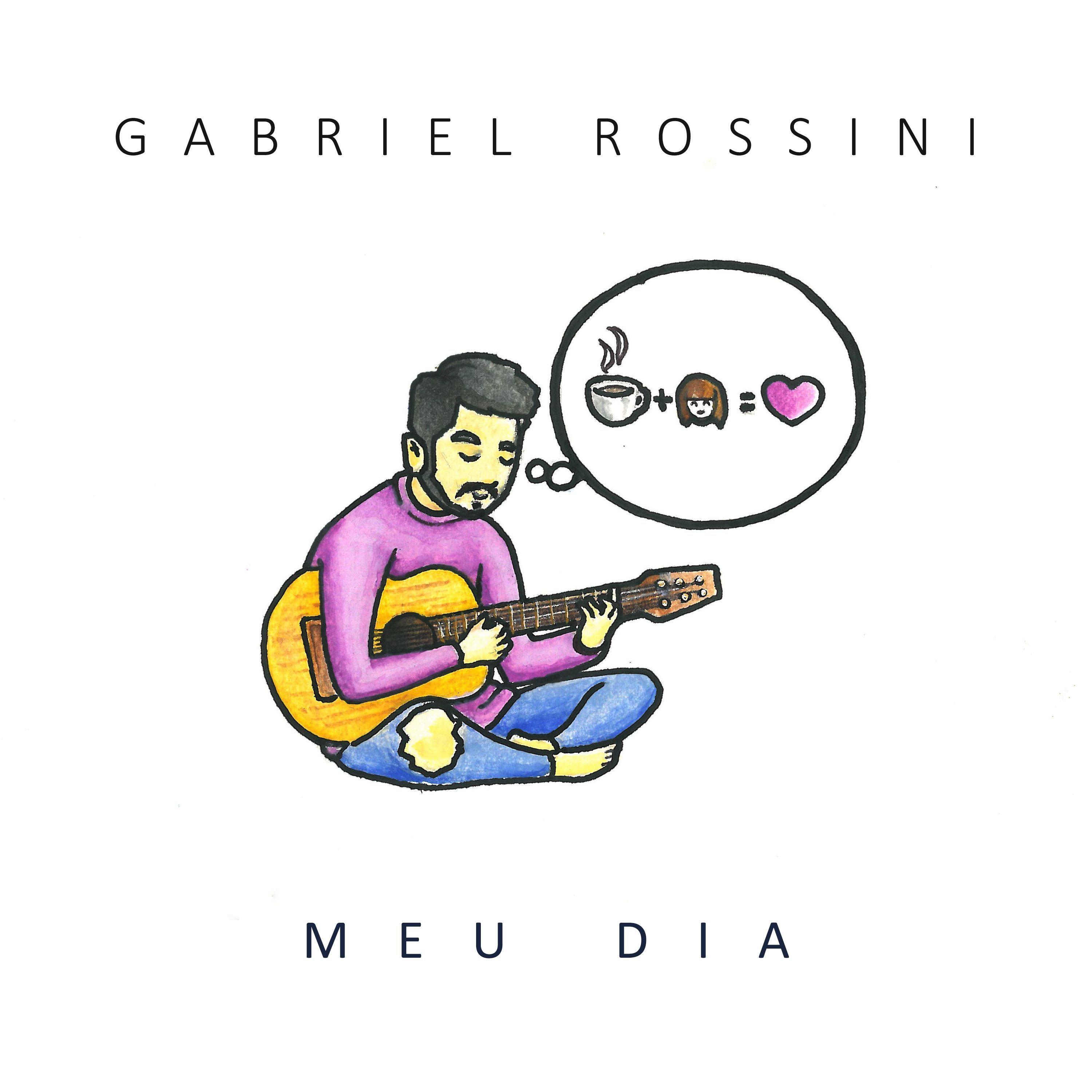 Portada de Sencillo/EP "Meu Dia", de Gabriel Rossini