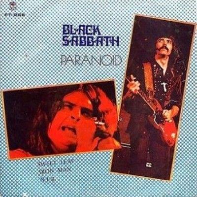 Portada del álbum "Paranoid", de Black Sabbath