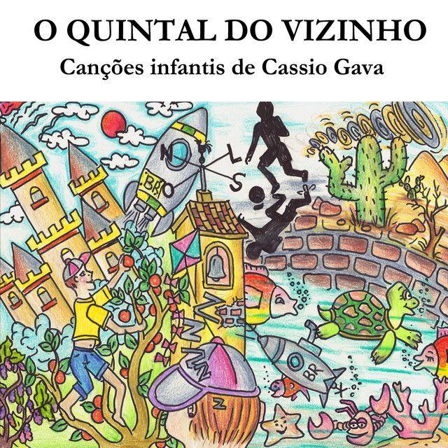 Portada de Álbum "O Quintal do Vizinho", de Cássio Gava